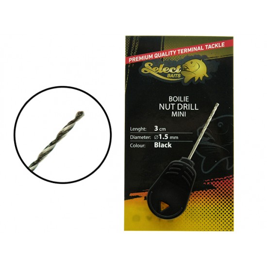 Select Baits Mini Boilie and Nut Drill, -baitshop