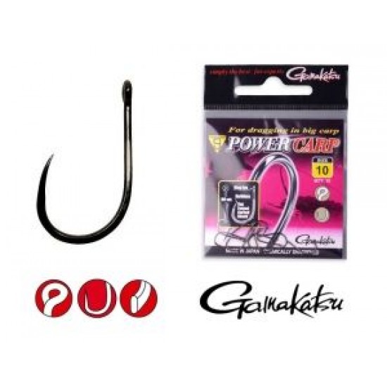 Gamakatsu Power Carp Hair Rigger nr.10, Gamakatsu-baitshop