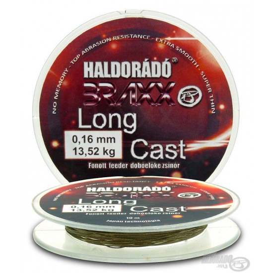 Haldorado Braxx Long Cast 0.18mm 10m, -baitshop