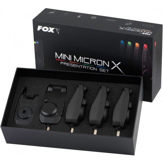 Fox Mini Micron X Presentation Set 4+1, Fox International-baitshop