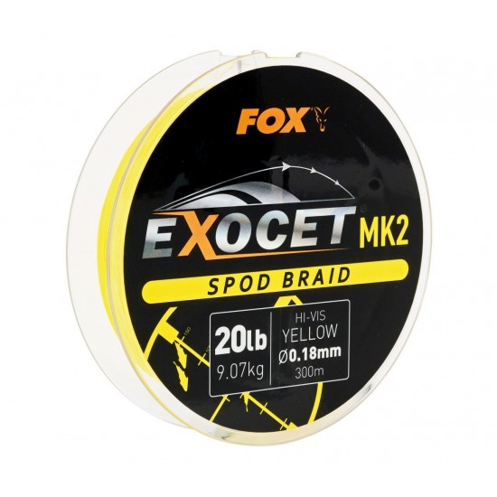 Fox Exocet MK2 Spod Braid 0.18mm/300m, -baitshop
