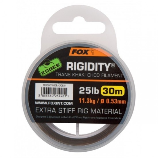 Fox Rigidity Chod Filament 25lbs, -baitshop