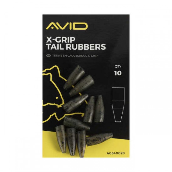 Avid TT X-Grip Tail Rubbers, -baitshop