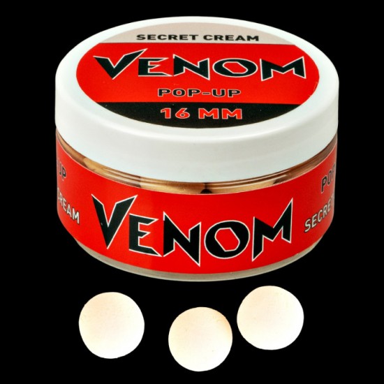 Venom Pop-up 16mm Secret Cream,  - baitshop