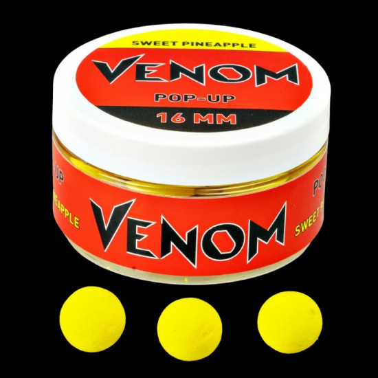 Venom Pop-up 16mm Sweet Pineapple, Venom - baitshop