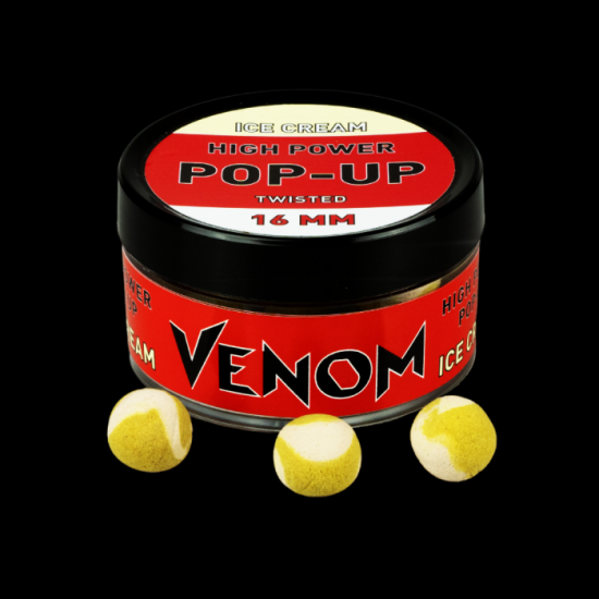 Venom High Power Pop-up 16mm Ice Cream, Venom - baitshop