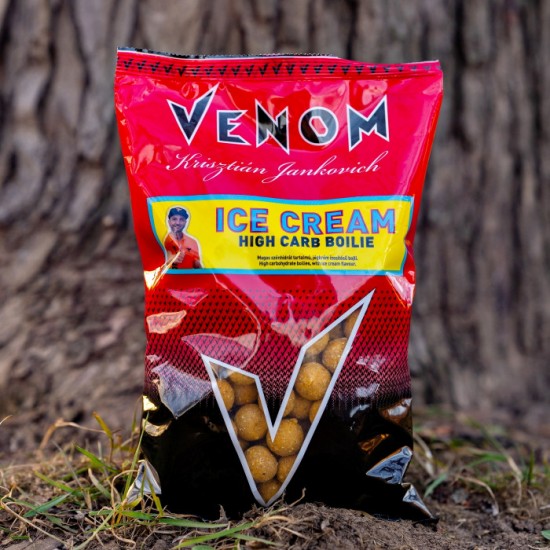 Venom High Carb Boilies Ice Cream 20mm,  - baitshop